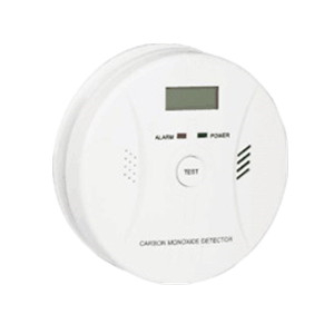 Battery Supported Carbon Monoxide Alarm with LCD Display